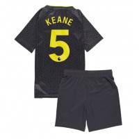 Everton Michael Keane #5 Auswärts Trikotsatz Kinder 2024-25 Kurzarm (+ Kurze Hosen)